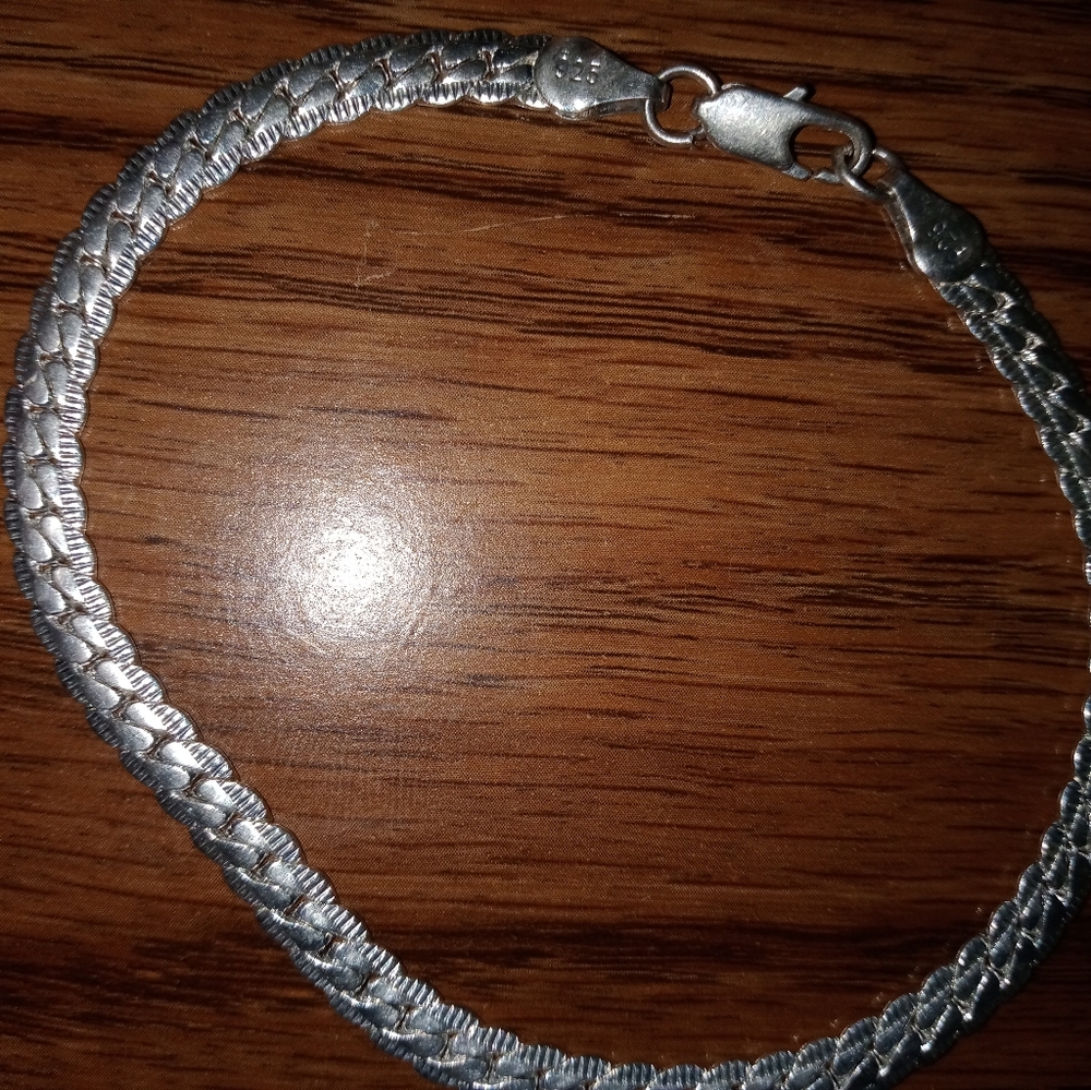 Sterling silver new chain and bracelet + extra